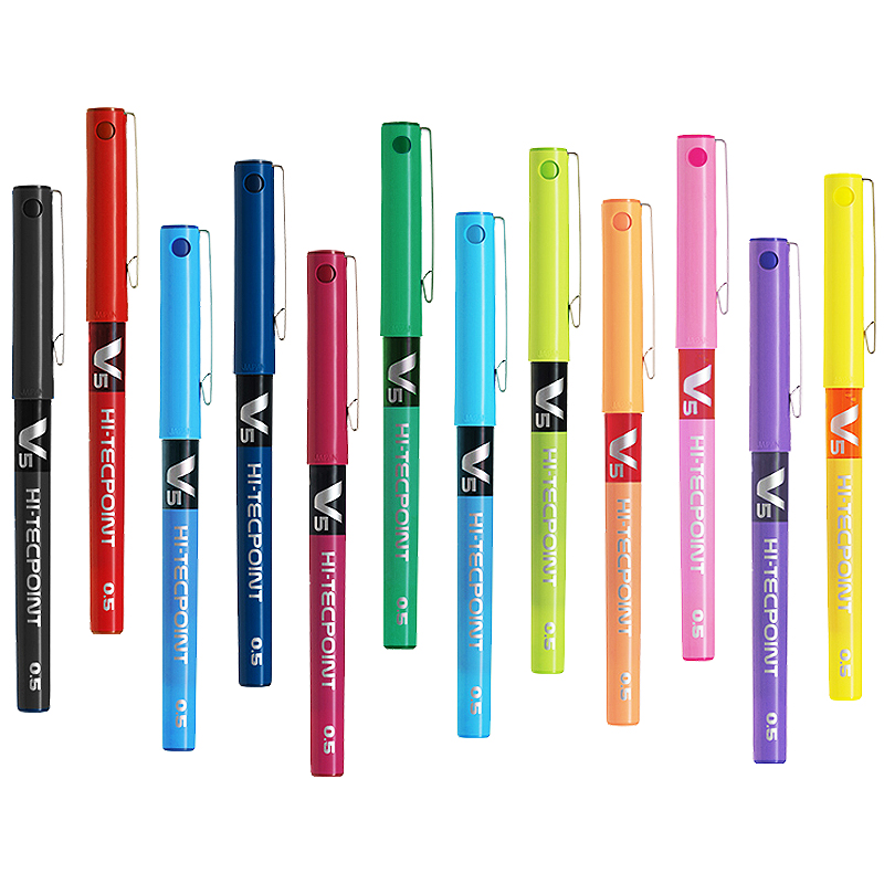 일본 파일럿 BX-V5 0.5mm V7 0.7mm 스트 - Pilot Pen V5 리뷰 및 가격