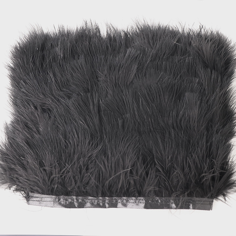 흑백 칠면조 깃털 장식 8-10cm 마라부 깃털 프린지 - Feather Trim Marabou 리뷰 및 가격