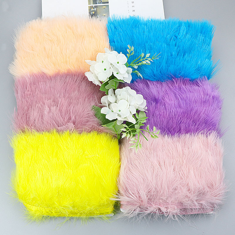 흑백 칠면조 깃털 장식 8-10cm 마라부 깃털 프린지 - Feather Trim Marabou 리뷰 및 가격